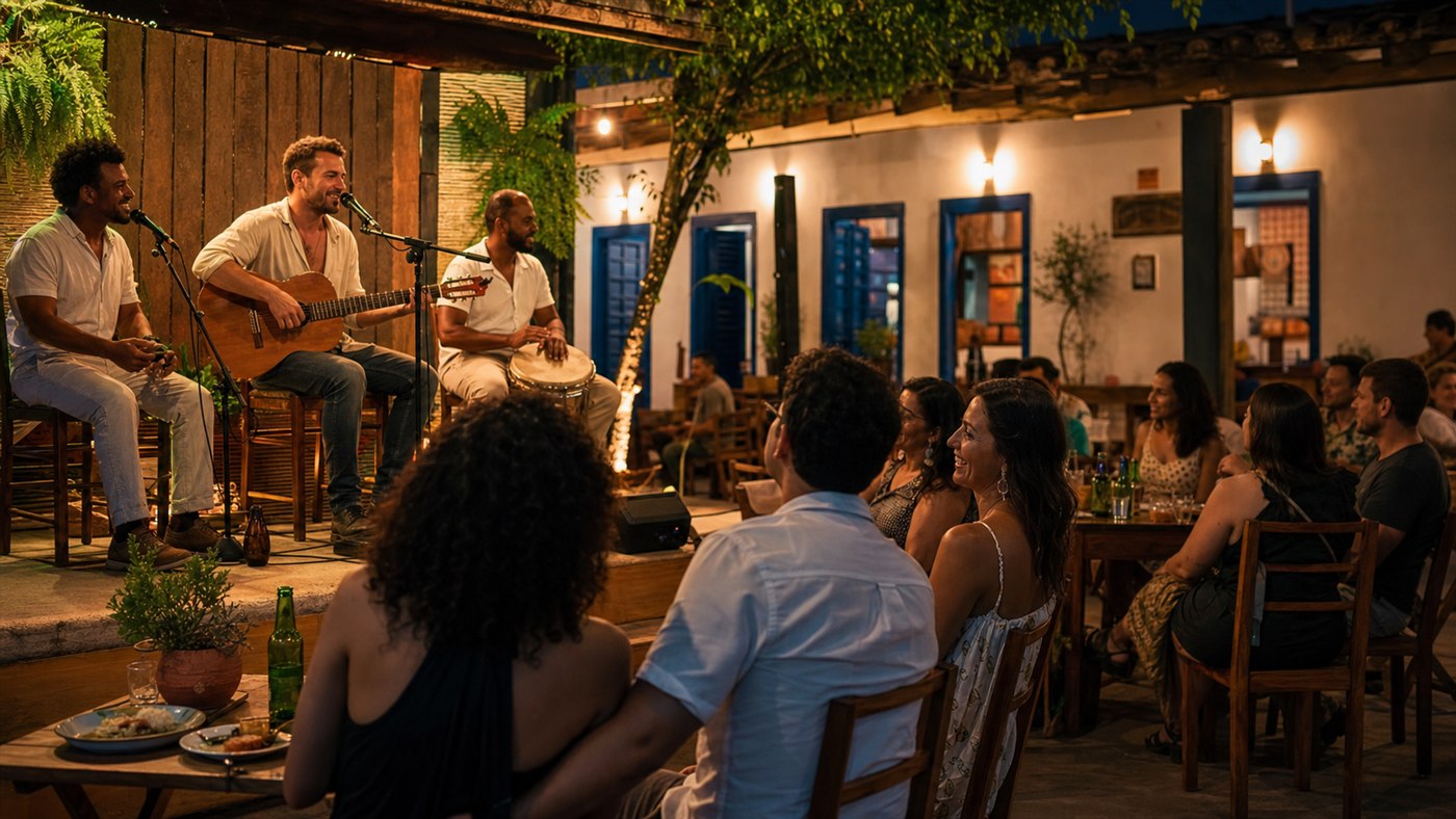Música ao vivo em evento local